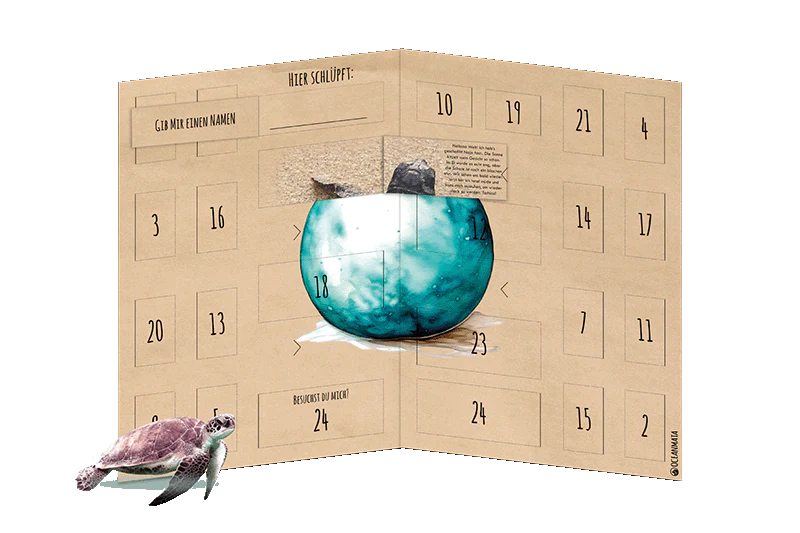 Adventskalender 2025 Turtle Patenschaften