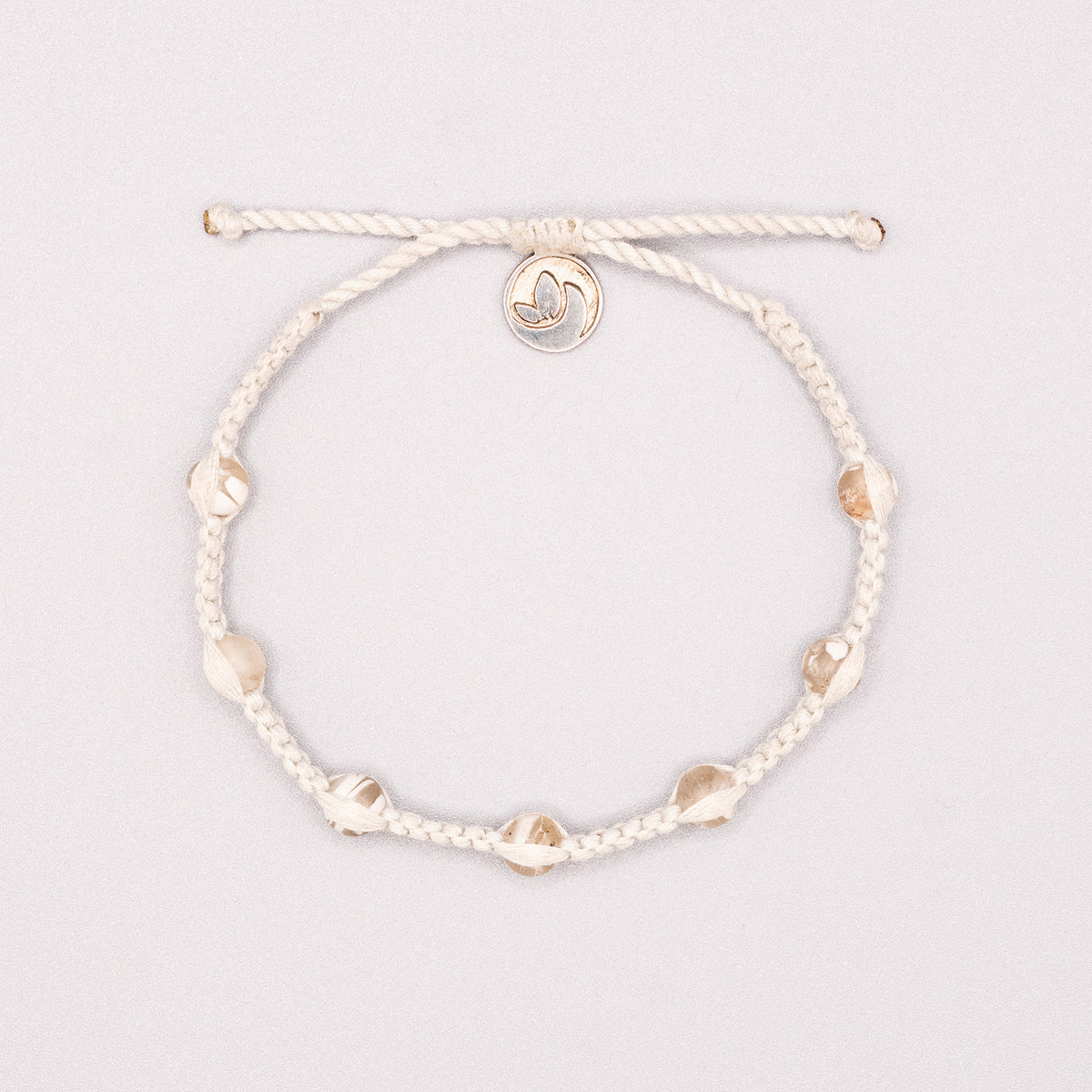 Bracelet white "MANTA"