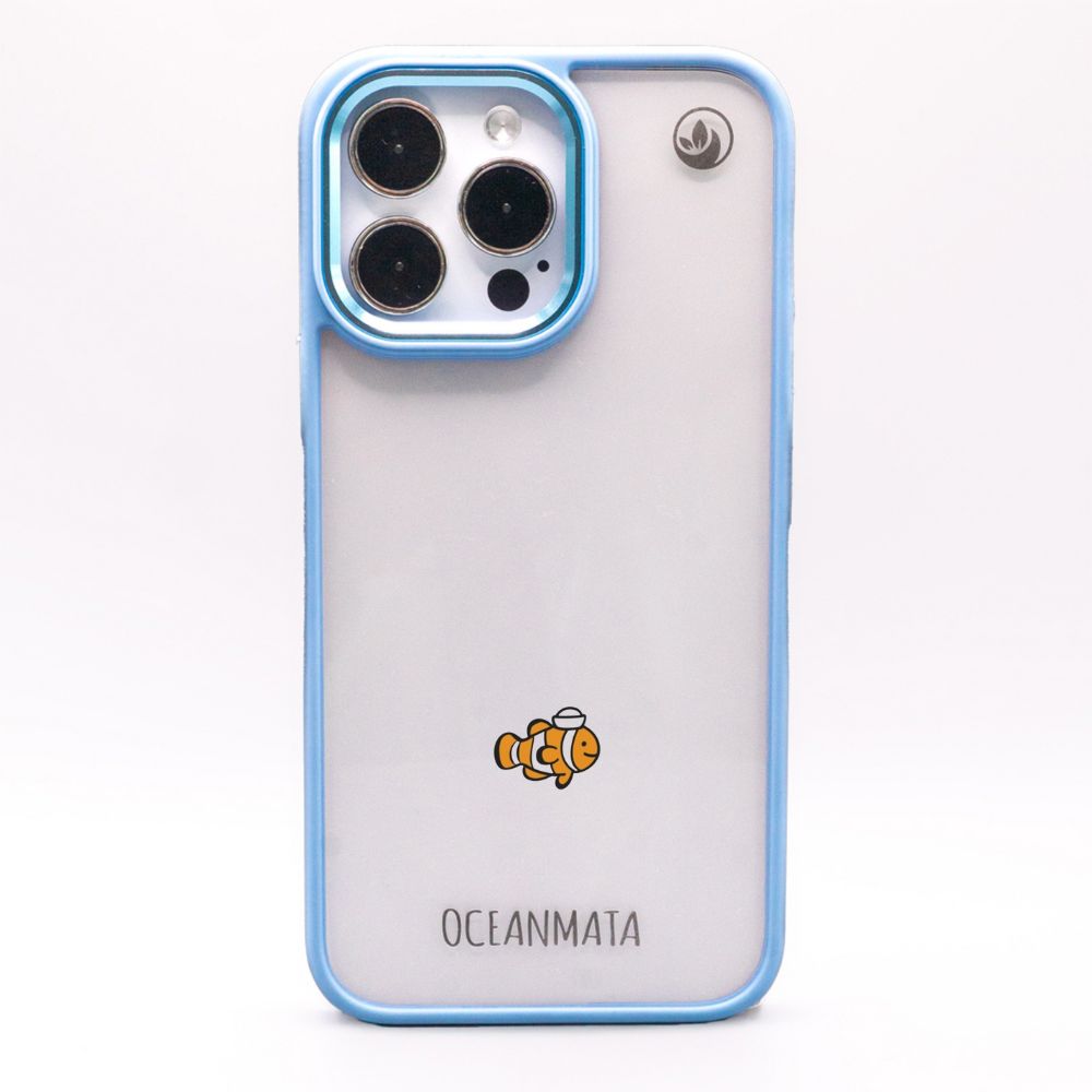 iPhone 15 Hülle - Clownfisch - "Captain Clown Fish" - nachhaltig