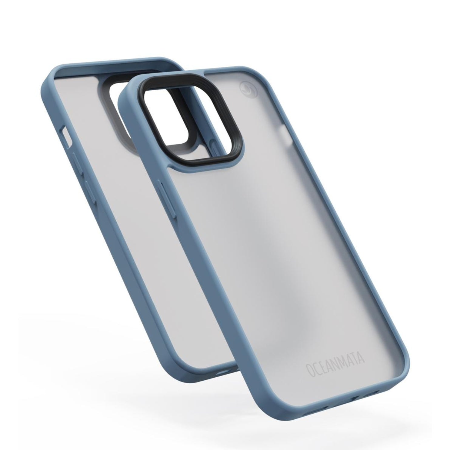 Samsung S24+ Hülle - durchsichtig ozeanblau - nachhaltig