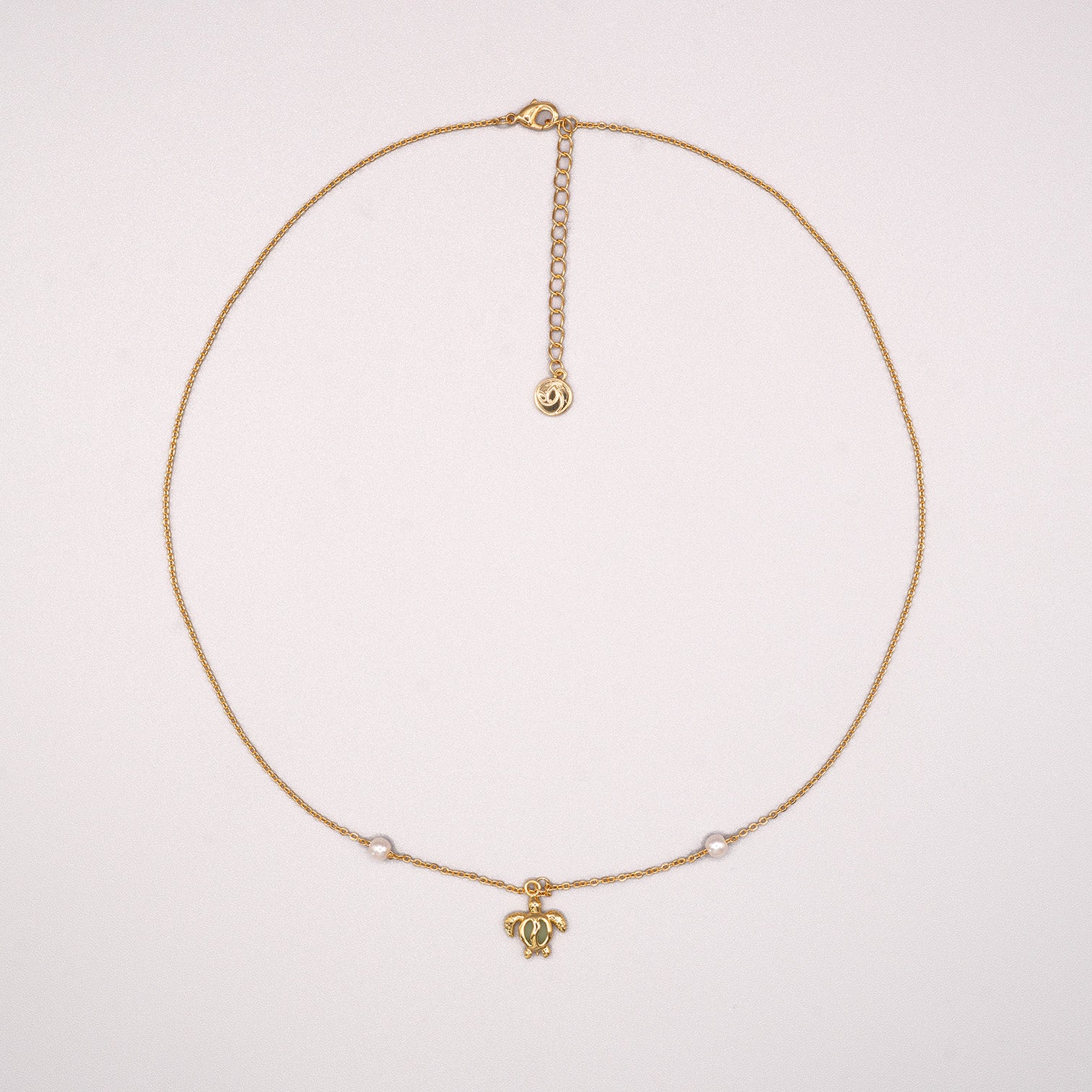 Schildpadparelketting