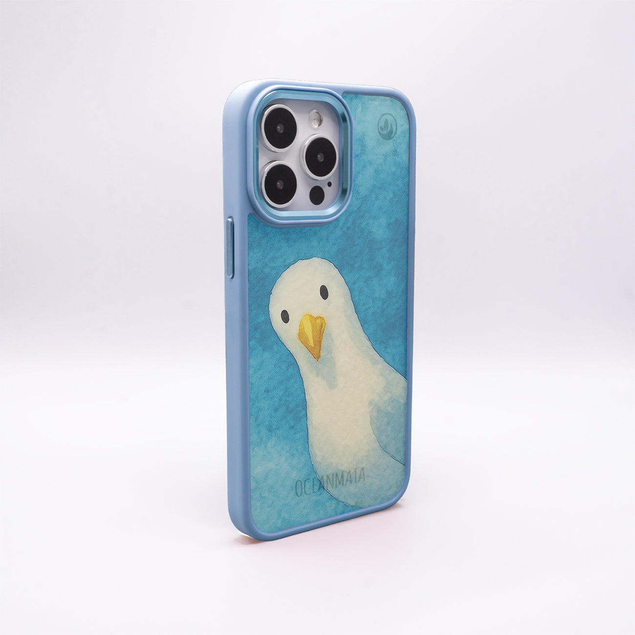 iPhone 13 Case - Seagull Blue - "Seagull" - Sustainable