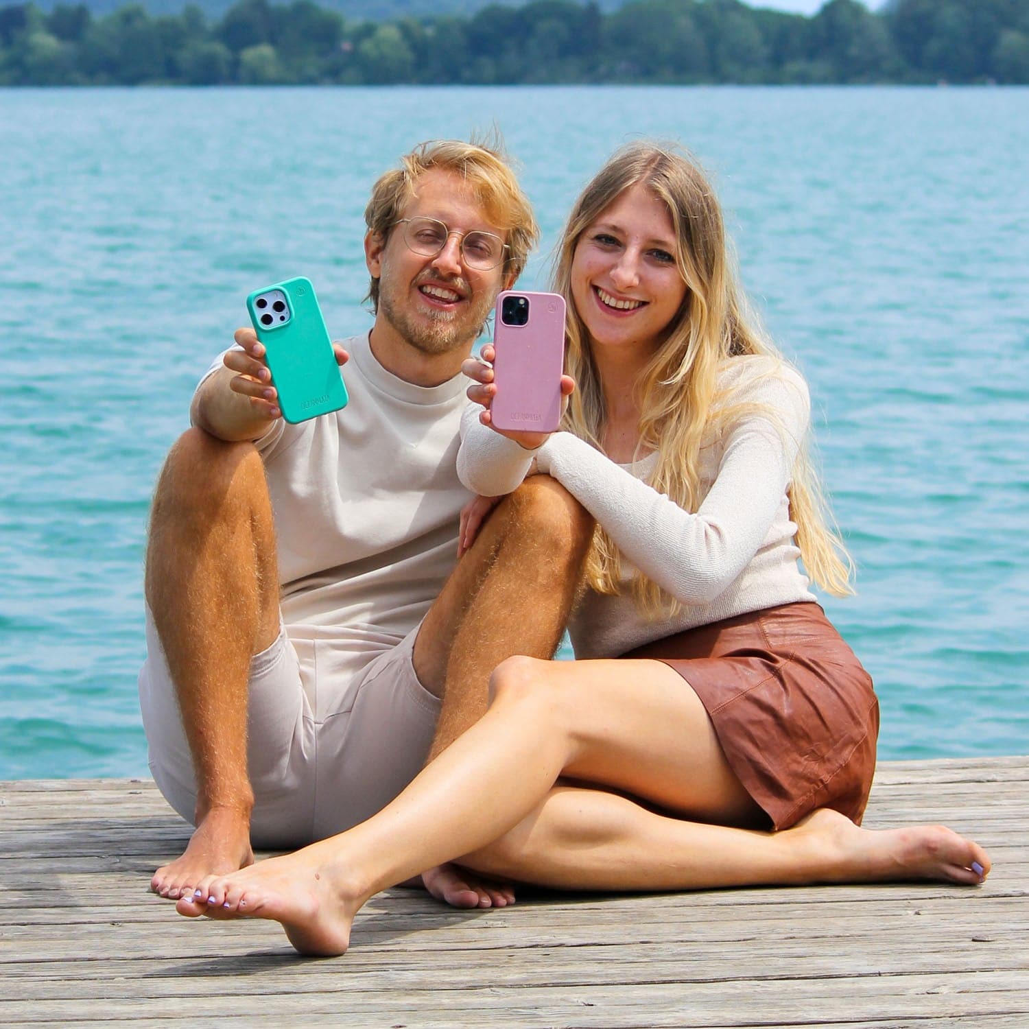iPhone 13 pro Hülle - rosa - nachhaltig – Ansicht 5
