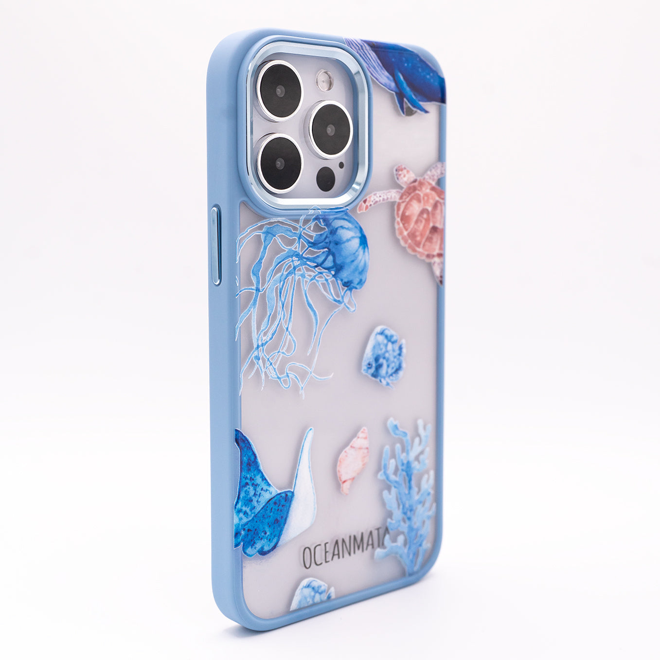 iPhone SE/7/8 Hülle - Schildkröte bunt - "Turtle & Friends" - nachhaltig