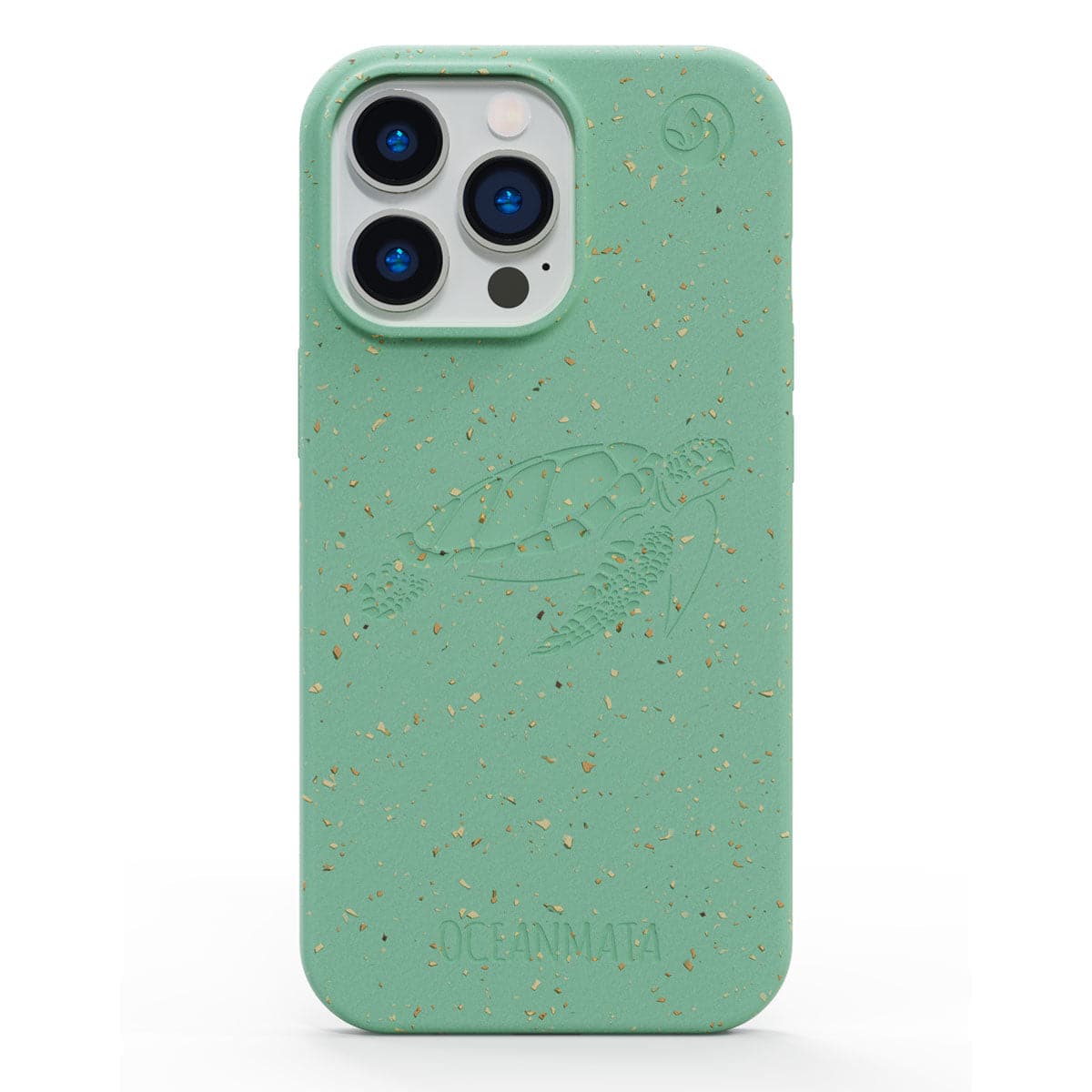 iPhone 16 pro hoesje - groen - "TURTLE" - duurzaam