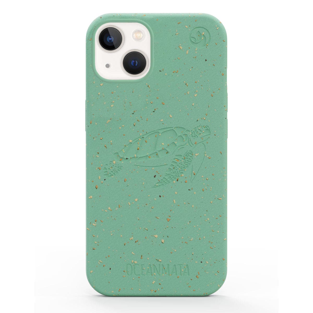 iPhone 16 hoesje - groen - "TURTLE" - duurzaam
