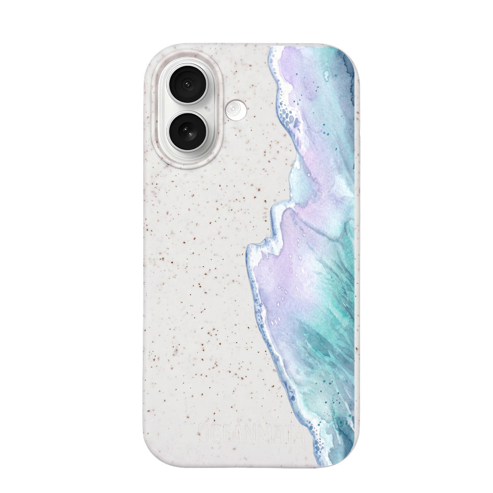 Biologisch abbaubare Handyhülle iPhone 17 Bluehour — kompostierbar — Vorderseite