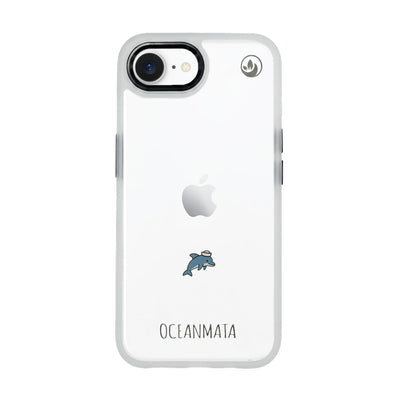 iPhone 16th/17th Gen Case - Dolphin Blue - "Captain Dolphin" - sustainable