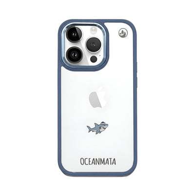 iPhone 14 Pro Max Case - Shark Blue - "Captain Shark" - sustainable