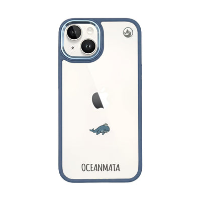 iPhone 14 Case - Whale Blue - "Captain Whale" - sustainable