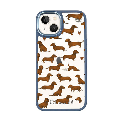iPhone 13 hoesje - Teckel - "Teckel" - duurzaam