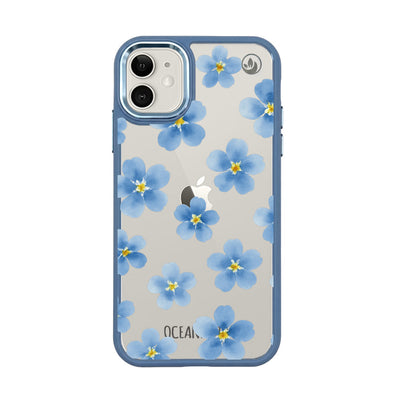 iPhone 11 hoesje - vergeet-me-nietje - duurzaam