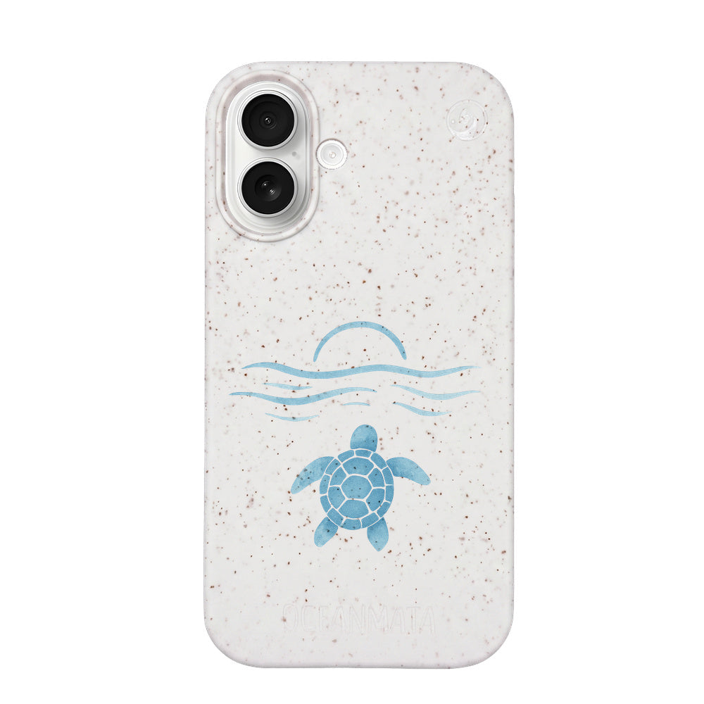 iPhone 17 Case - white - "Into the Sun" - sustainable