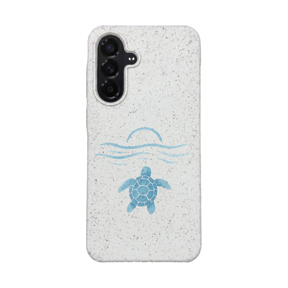 Samsung A56 Case - white - "Into the Sun" - sustainable
