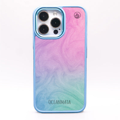 iPhone 11 hoesje - "Gekleurd marmer" duurzaam