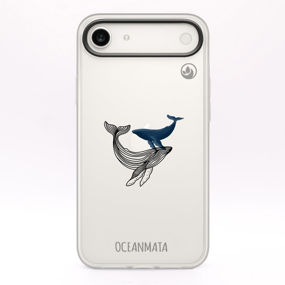 iPhone 17 Air Case - Whale Blue - "BlueWhale" - Sustainable