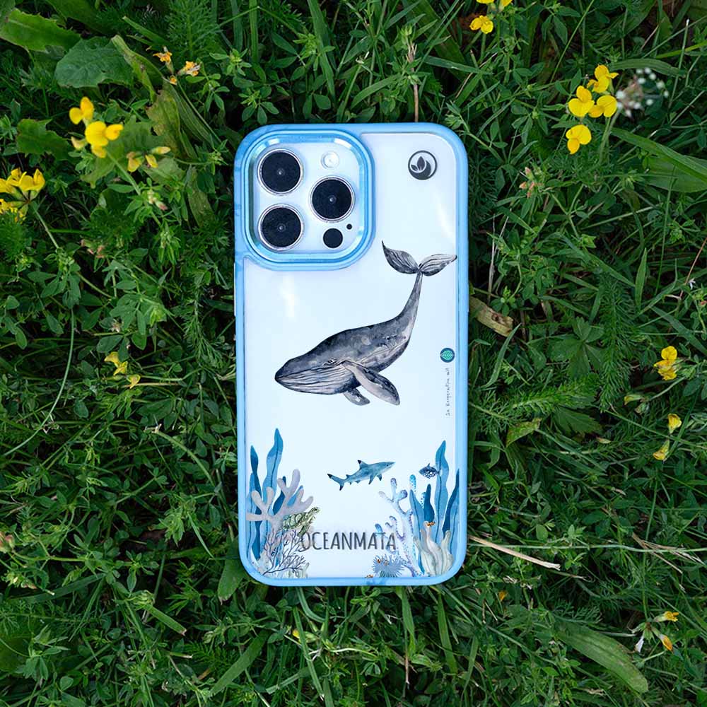 iPhone 13 pro Hülle - Meer blau - "Ocean" - nachhaltig