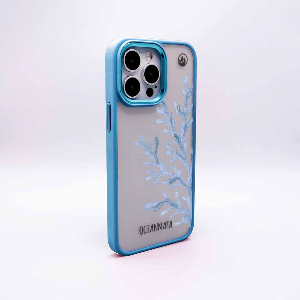 Samsung S25 Ultra Hülle - Coral blau - "CoralBlue" - nachhaltig