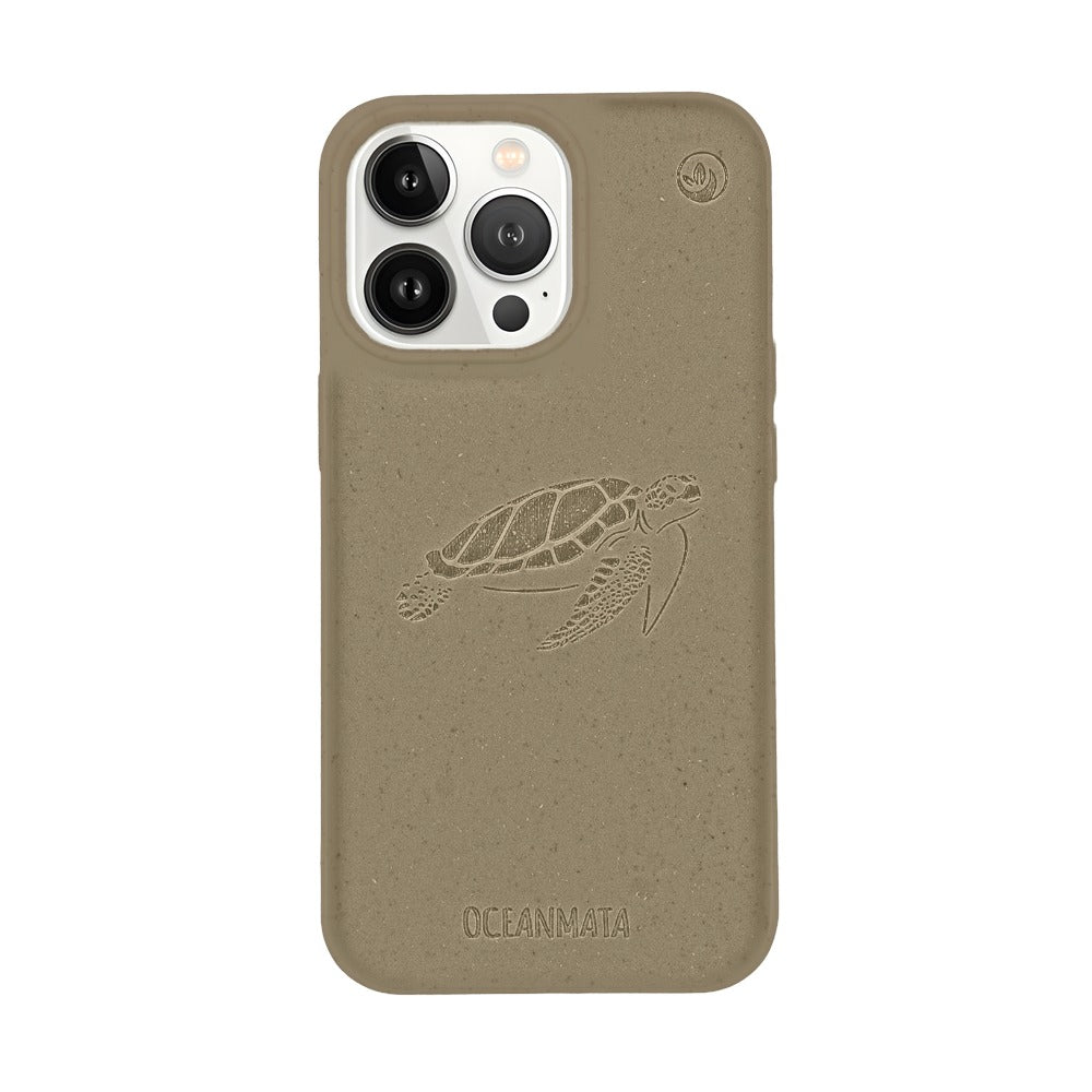 iPhone 13 pro case - green - "TURTLE" - sustainable