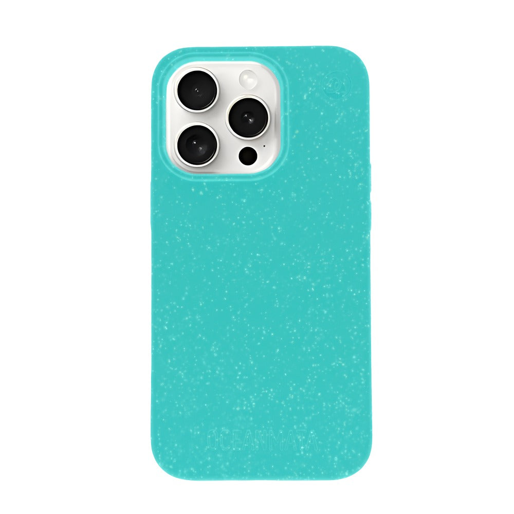 iPhone 15 pro case - turquoise - sustainable