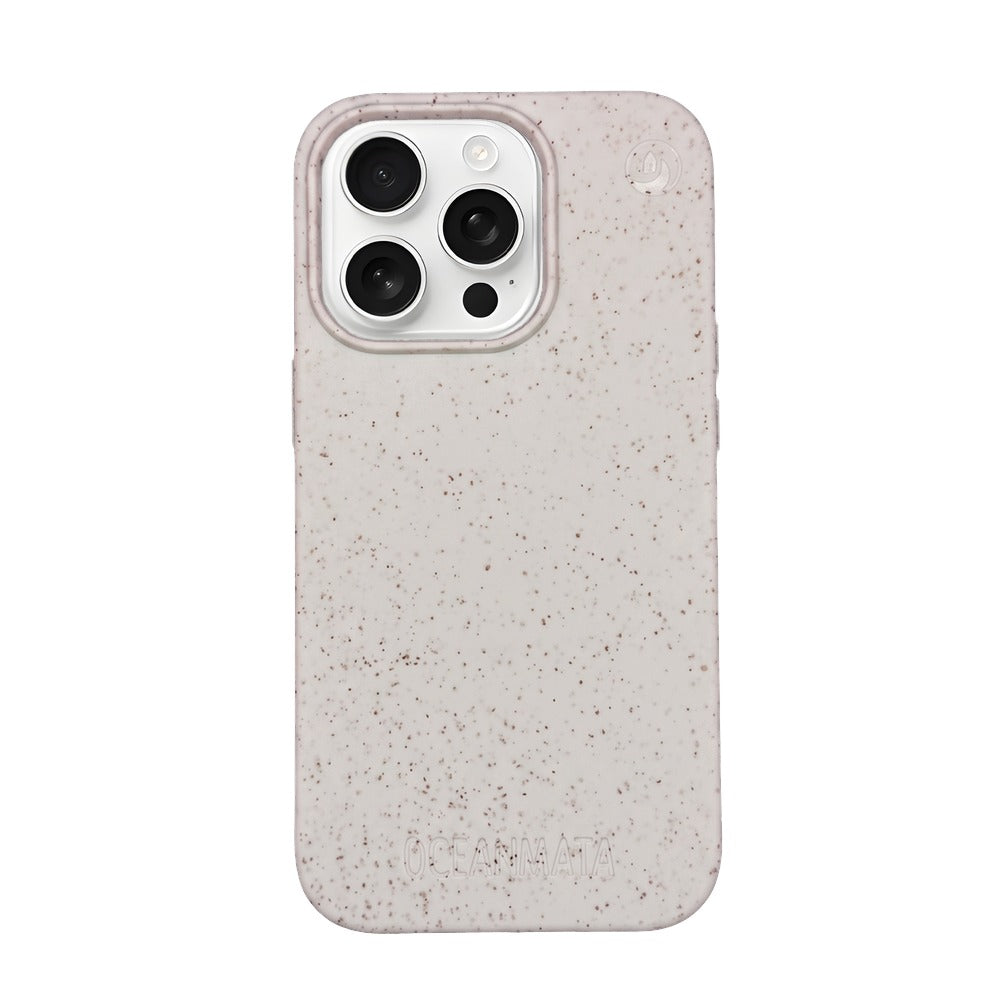 iPhone 16 pro case - white - sustainable
