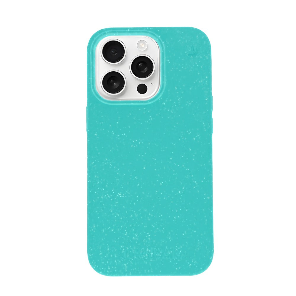 iPhone 16 pro max case - turquoise - sustainable