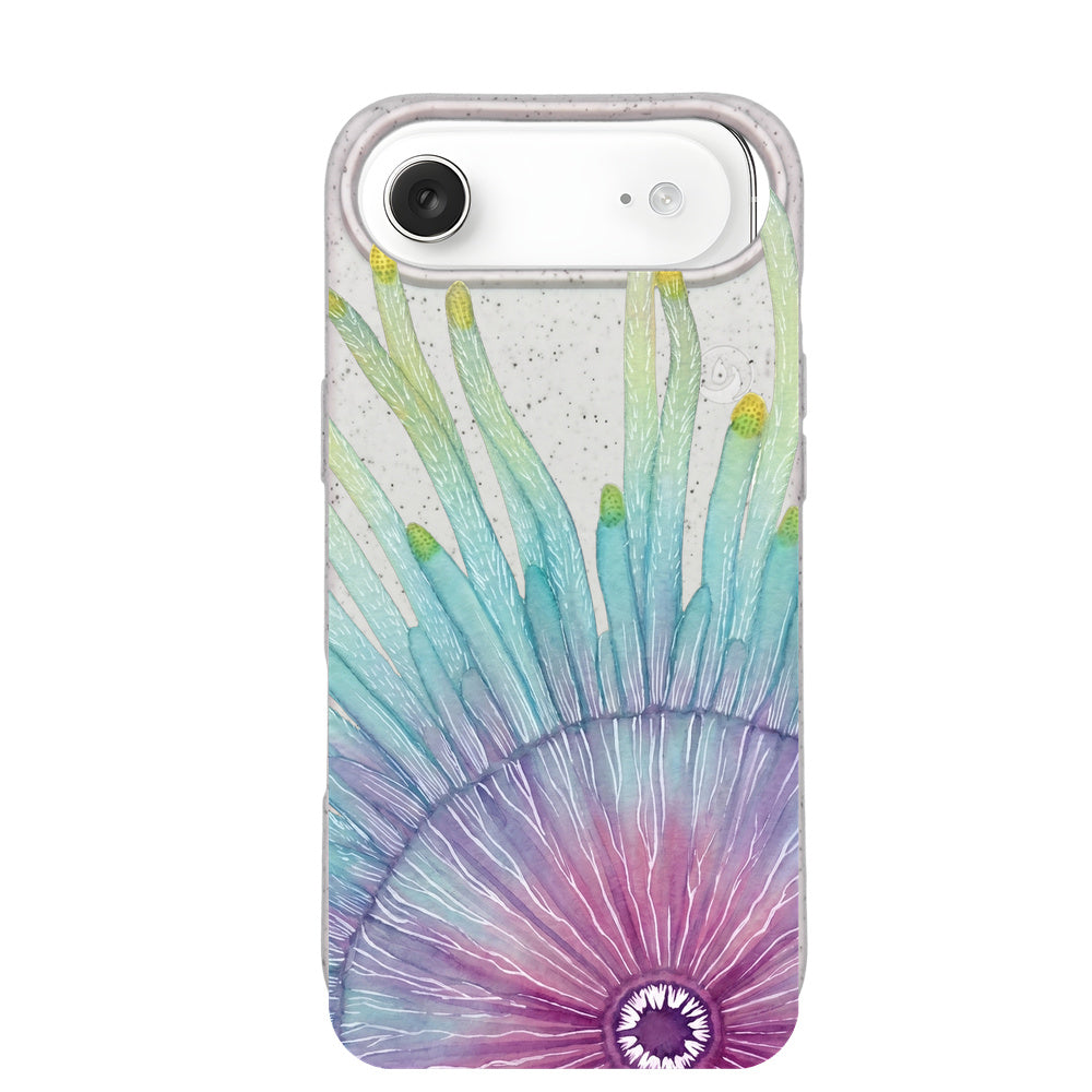 Biologisch abbaubare Handyhülle iPhone 17 Air Jellybutton — kompostierbar — Vorderseite