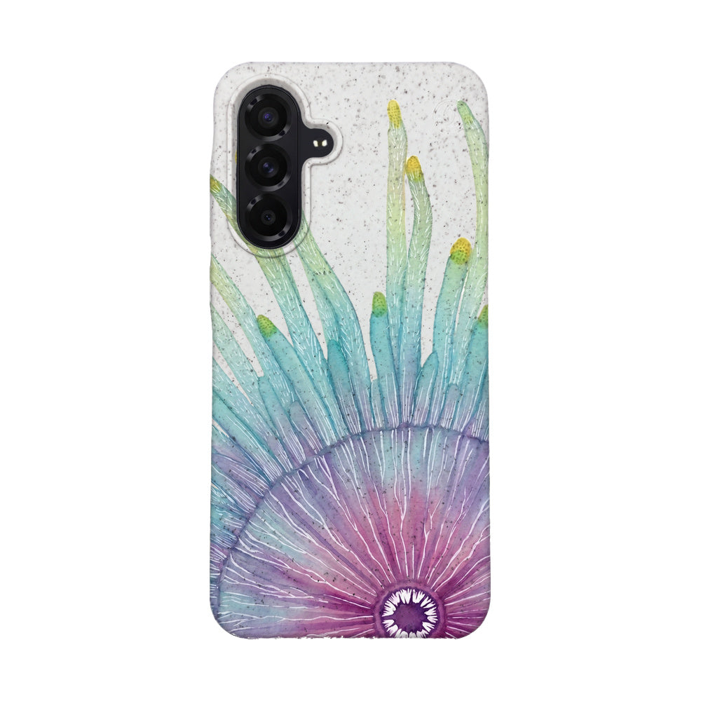 Samsung A56 Case - white - "jellybutton" - sustainable