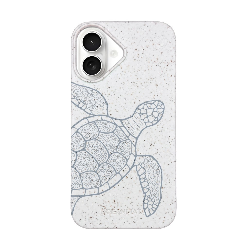 iPhone 16 Case - Colorful Turtle - "Kura-Kura" - Sustainable