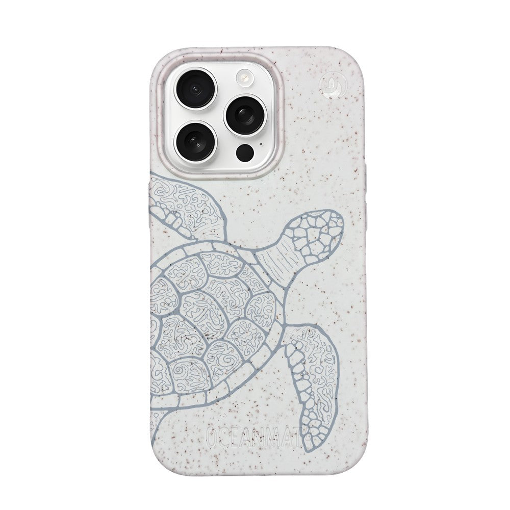 iPhone 16 Pro Max Case - Turtle Colorful - "Kura-Kura" - sustainable