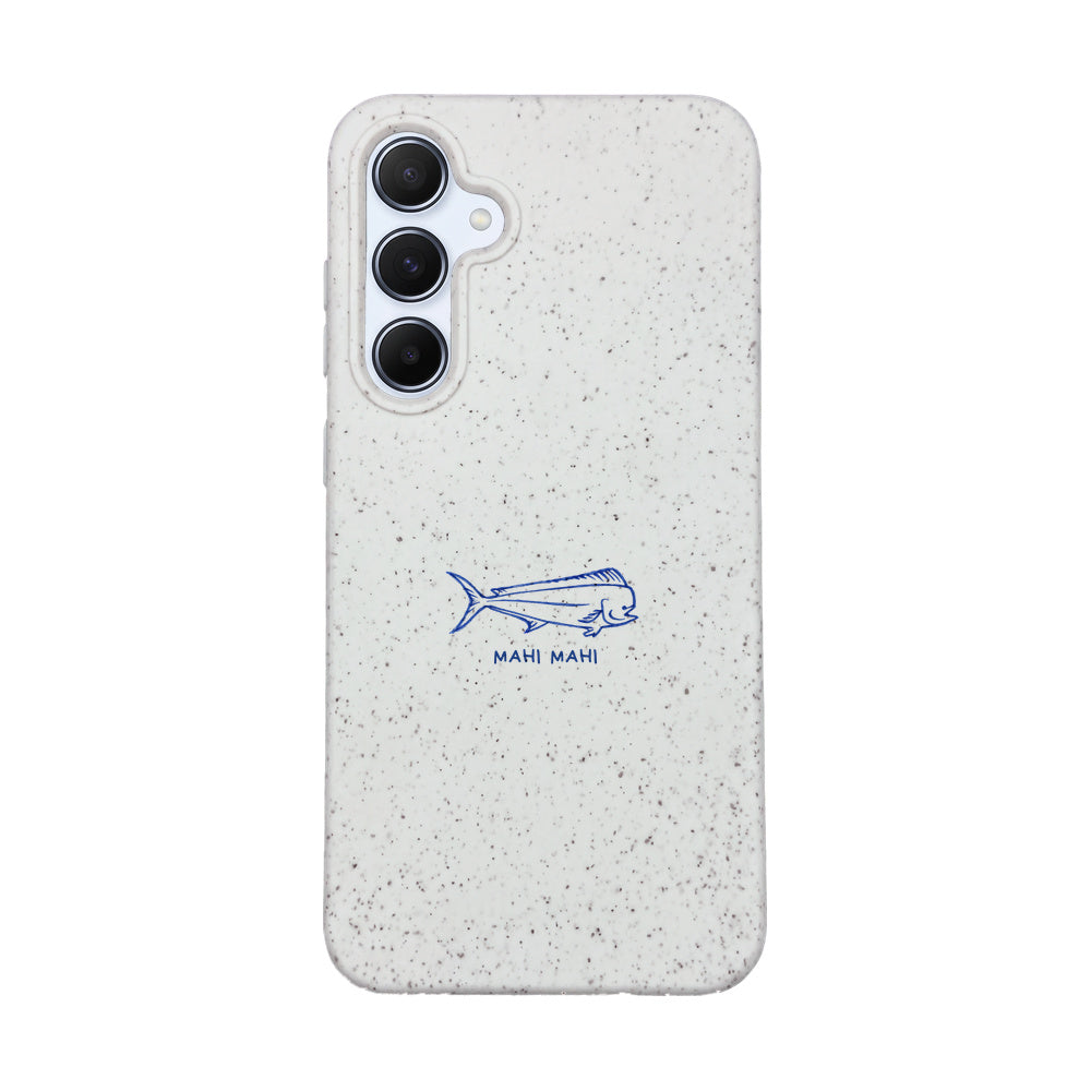 Samsung A55 Hülle - Fisch weiß - "MahiMahi" - nachhaltig