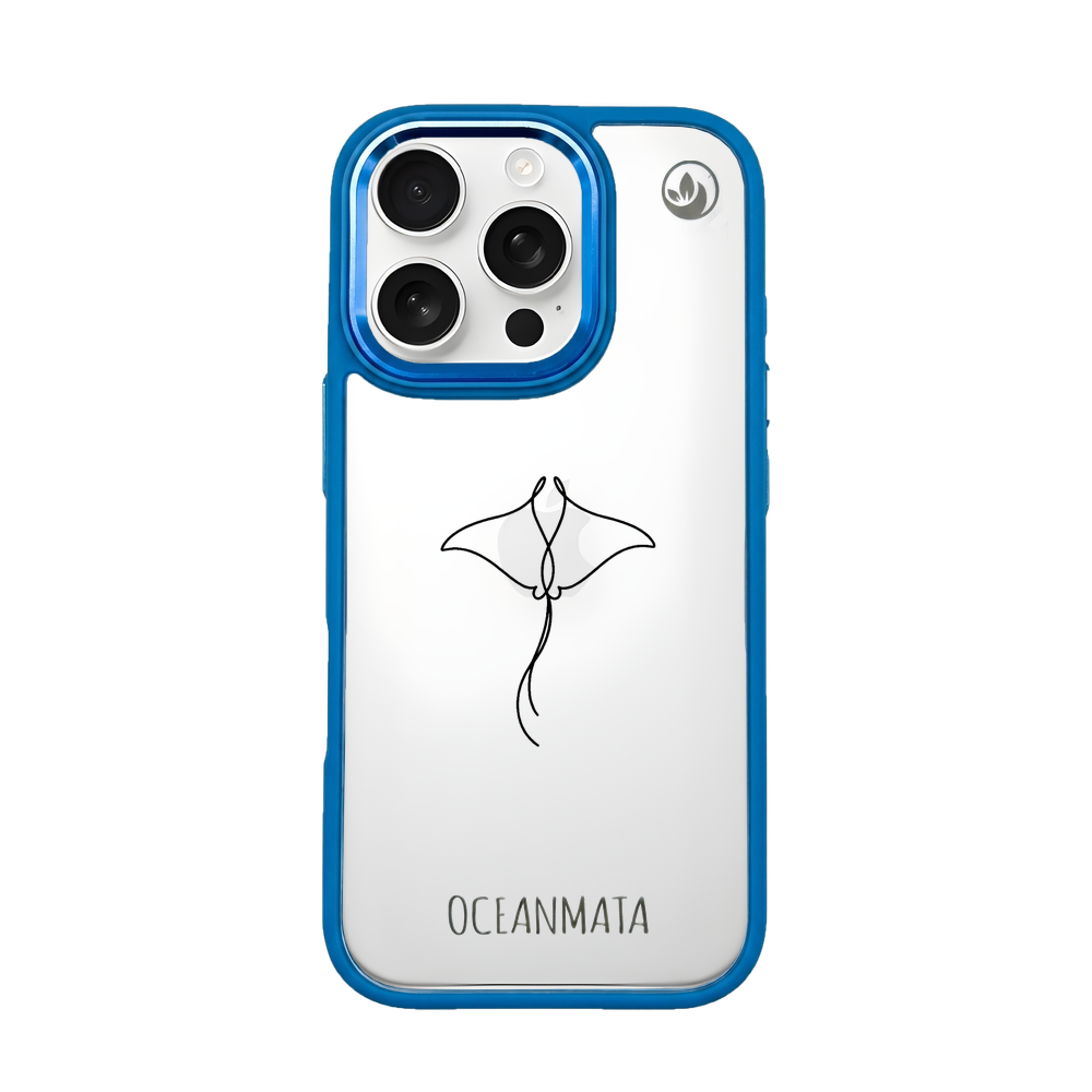 iPhone 16 pro Hülle - Mantarochen - "Mantaray" - nachhaltig