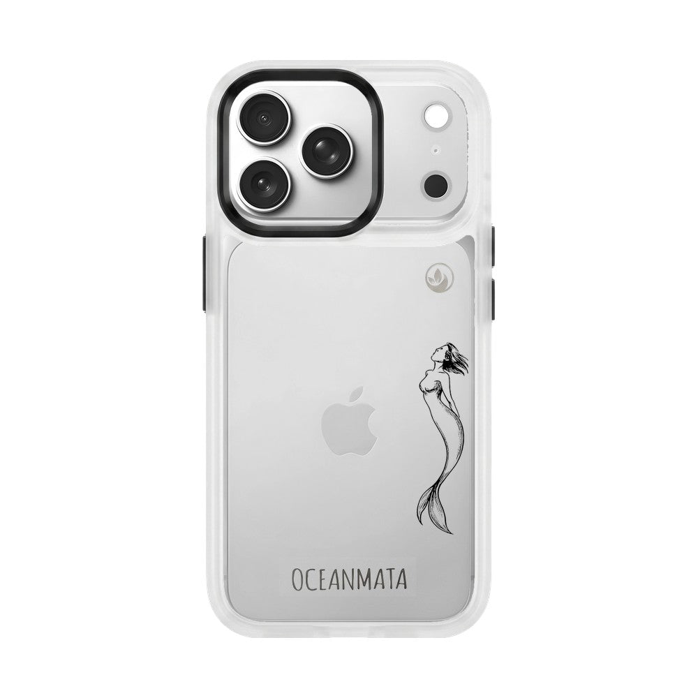 iPhone 18 Pro / 17 Pro Hülle - Meerjungfrau - "Mermaid" - nachhaltig