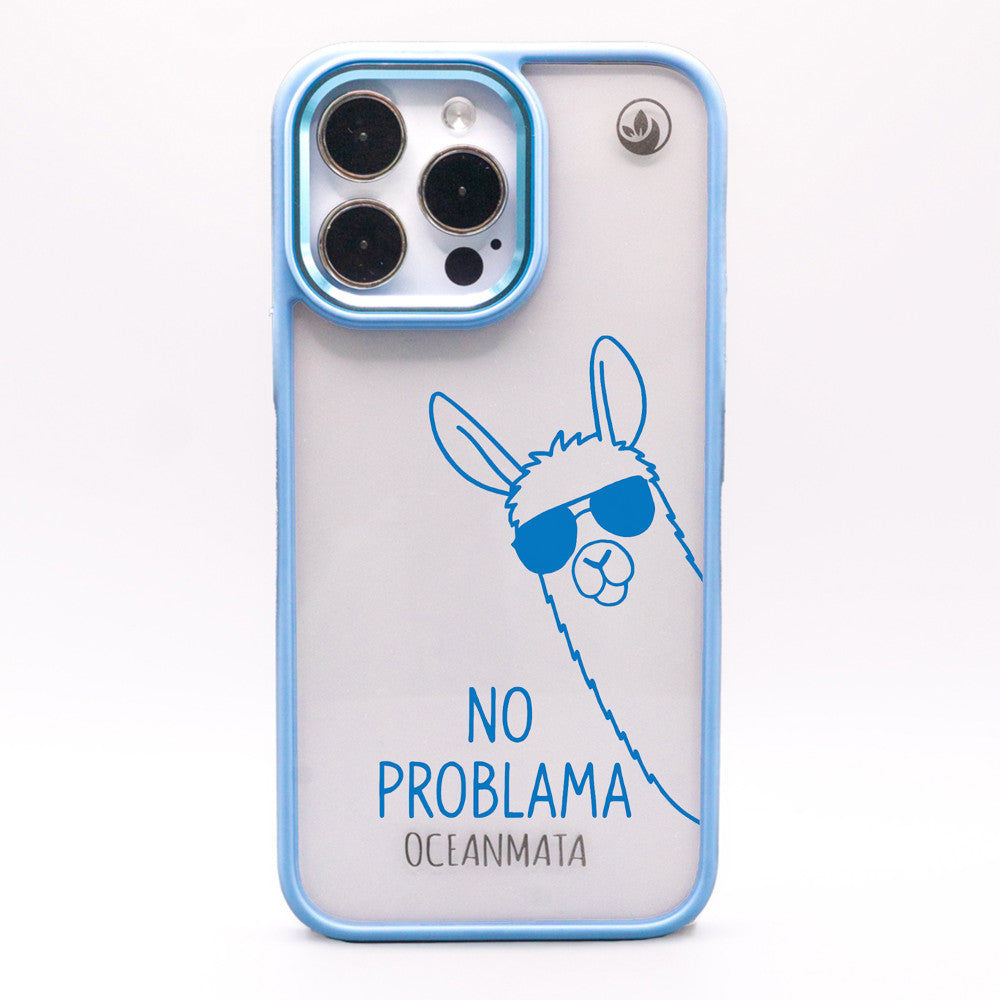 iPhone 15 pro max hoesje - Lama - "No Problama" duurzaam