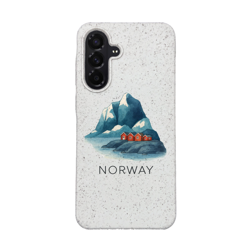 Samsung A56 Case - Norway White - "Norway" - sustainable