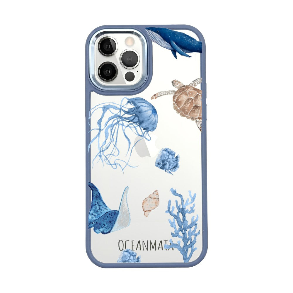 iPhone 12 Pro / iPhone 12 Case - Colorful Turtle - "Turtle & Friends" - Sustainable