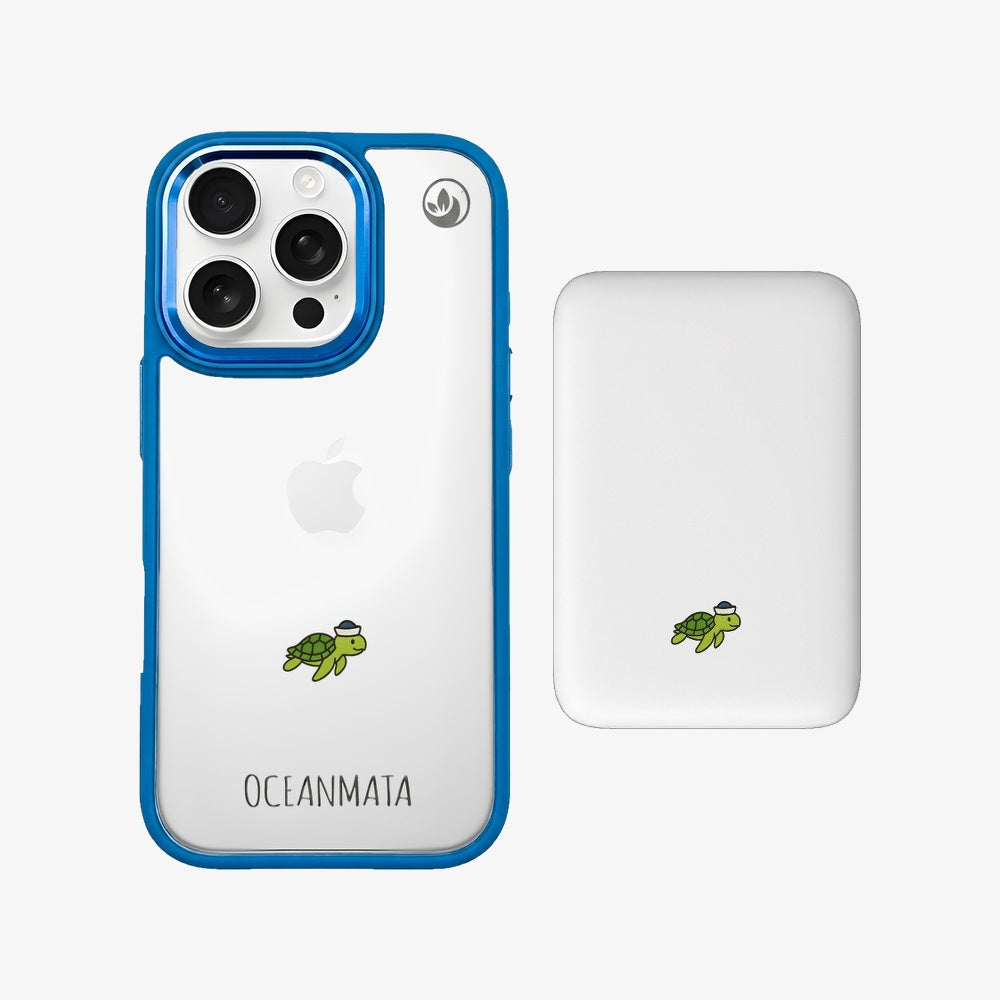 Powerbank MagSafe captainturtle mit passender Hülle
