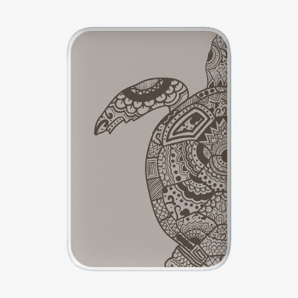 Powerbank MagSafe - "GREEN TURTLE" - nachhaltig
