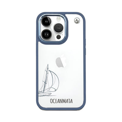 iPhone 14 Pro Max Case - Line Art Whale - "Raumschot" - Sustainable