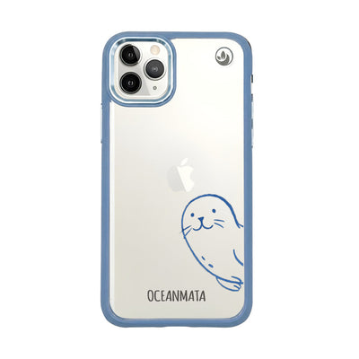 iPhone 11 pro hoesje - zegelblauw - "Robby" - duurzaam
