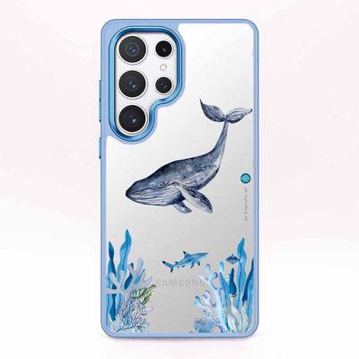 Samsung S25 Ultra Case - Ocean Blue - "Ocean" - sustainable