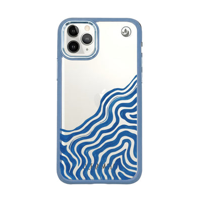 iPhone 11 pro hoesje - abstracte golf - "Summerwave" - duurzaam