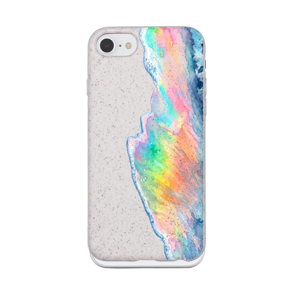 Biologisch abbaubare Handyhülle iPhone SE/7/8 Waveofpride — kompostierbar — Vorderseite