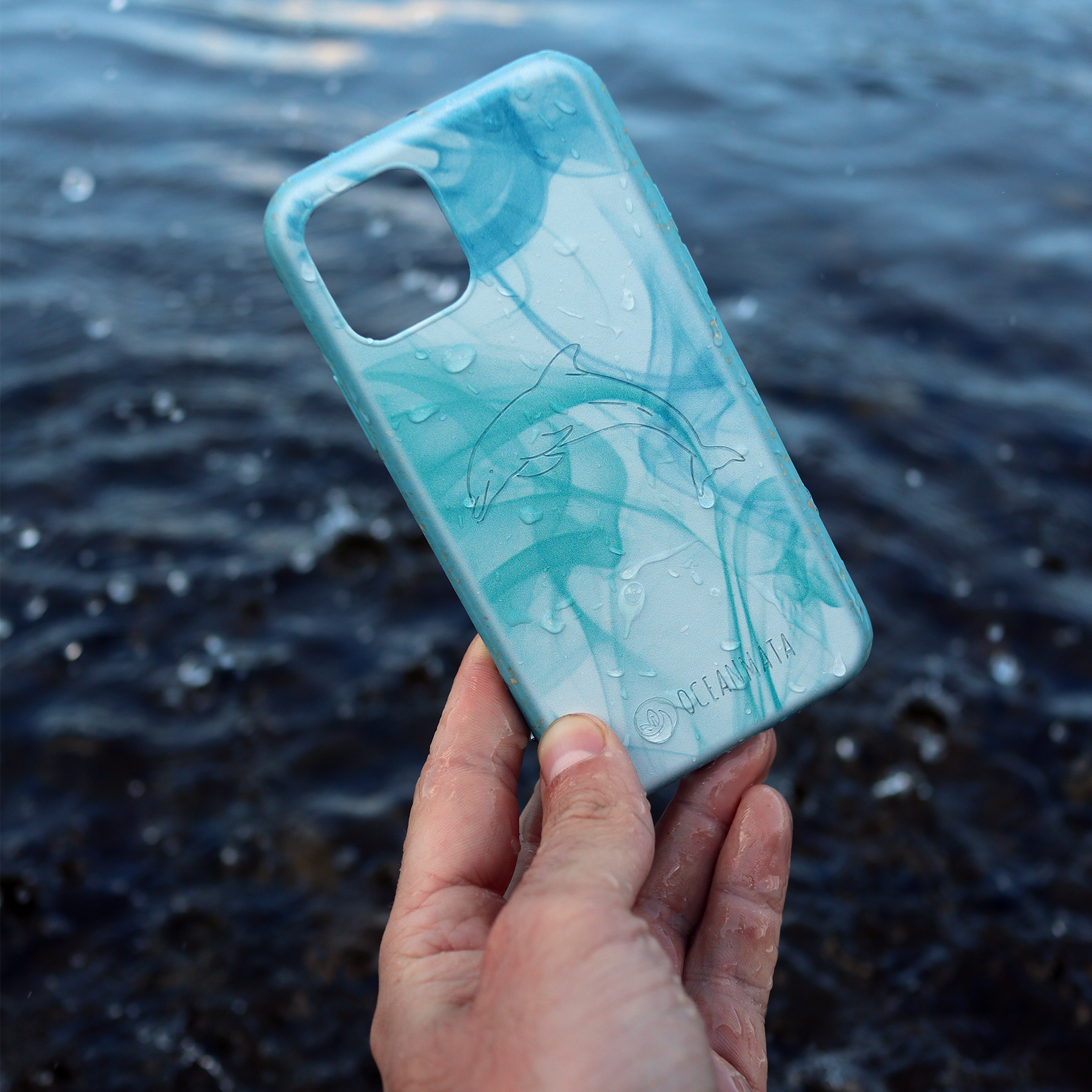 Organisch Apple iPhone hoesje "Turtle Edition" by Oceanmata®