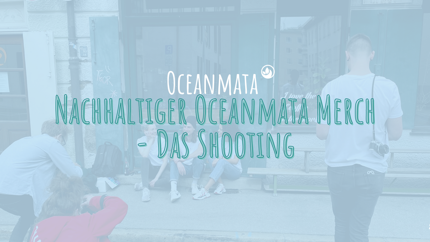 Nachhaltiger Oceanmata Merch - das Shooting