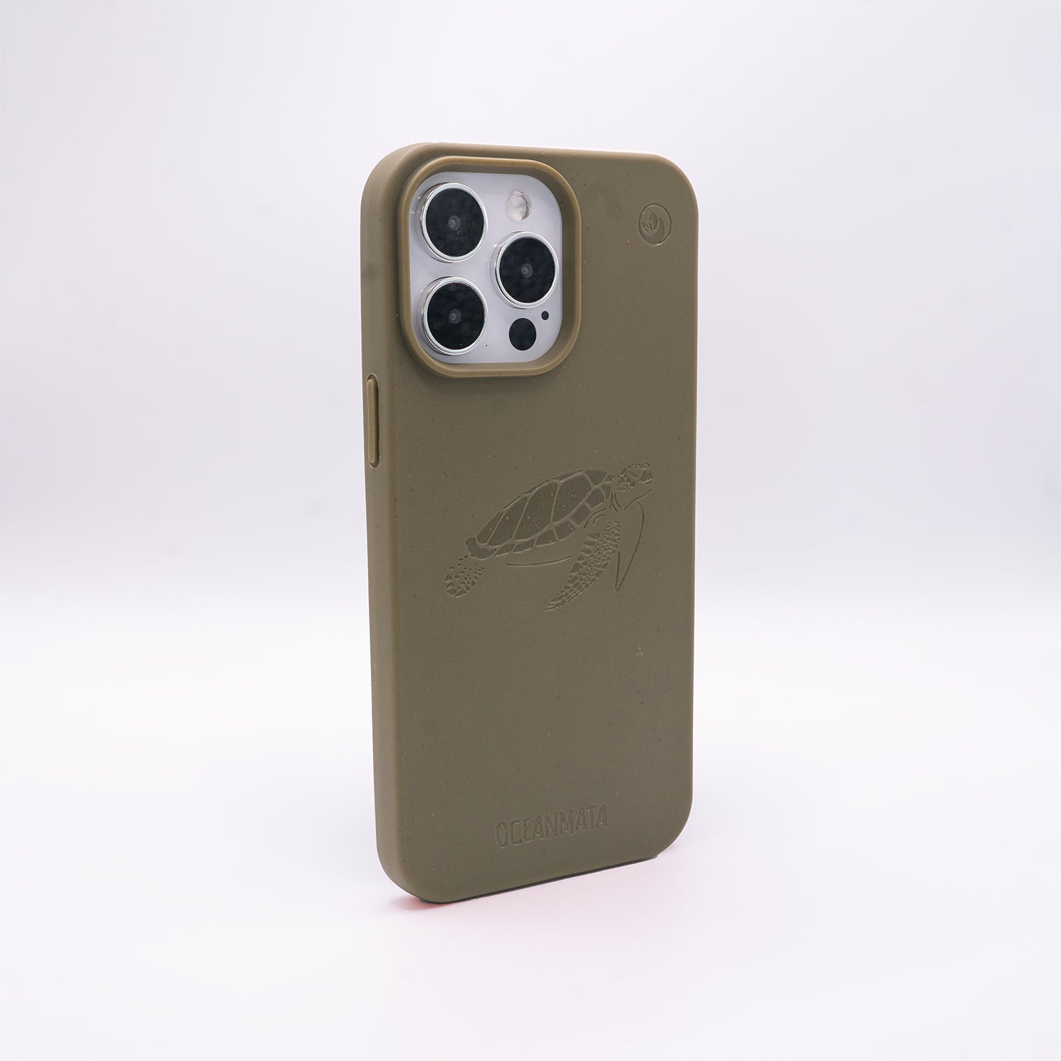 iPhone 14 Hülle - grün - "TURTLE" - nachhaltig – Ansicht 3