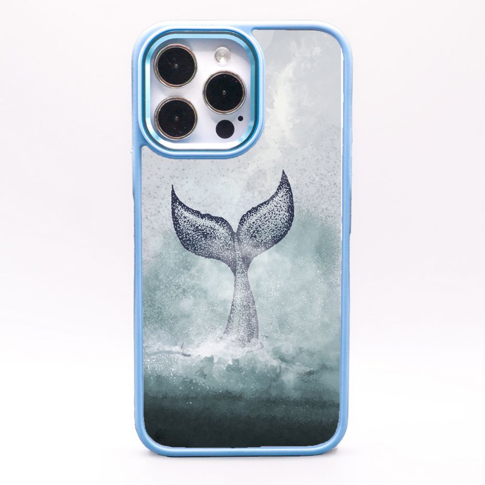 nachhaltige Apple iPhone Hülle "Delfin"