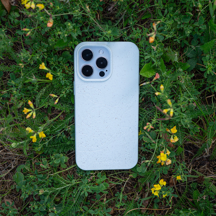 iPhone 15 pro max Hülle - Schildkröte bunt - "Kura-Kura" - nachhaltig