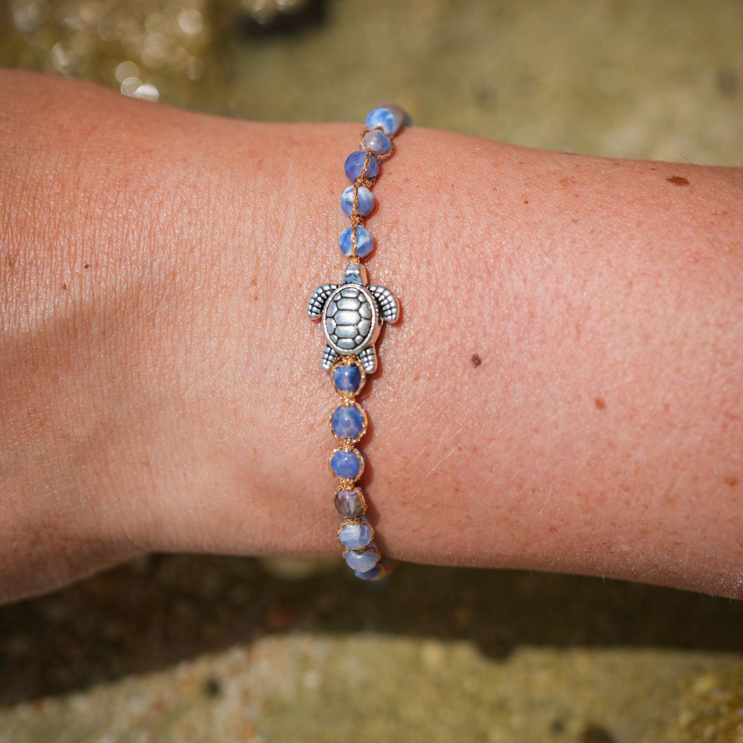Armband türkis - "Stone" Edition
