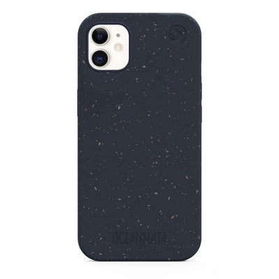 iPhone 12 mini case - black - sustainable